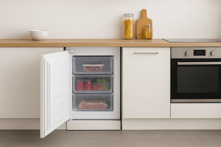 Einbau-Gefrierschrank Test