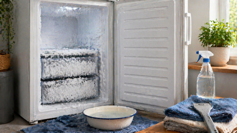 Gefrierschrank abtauen