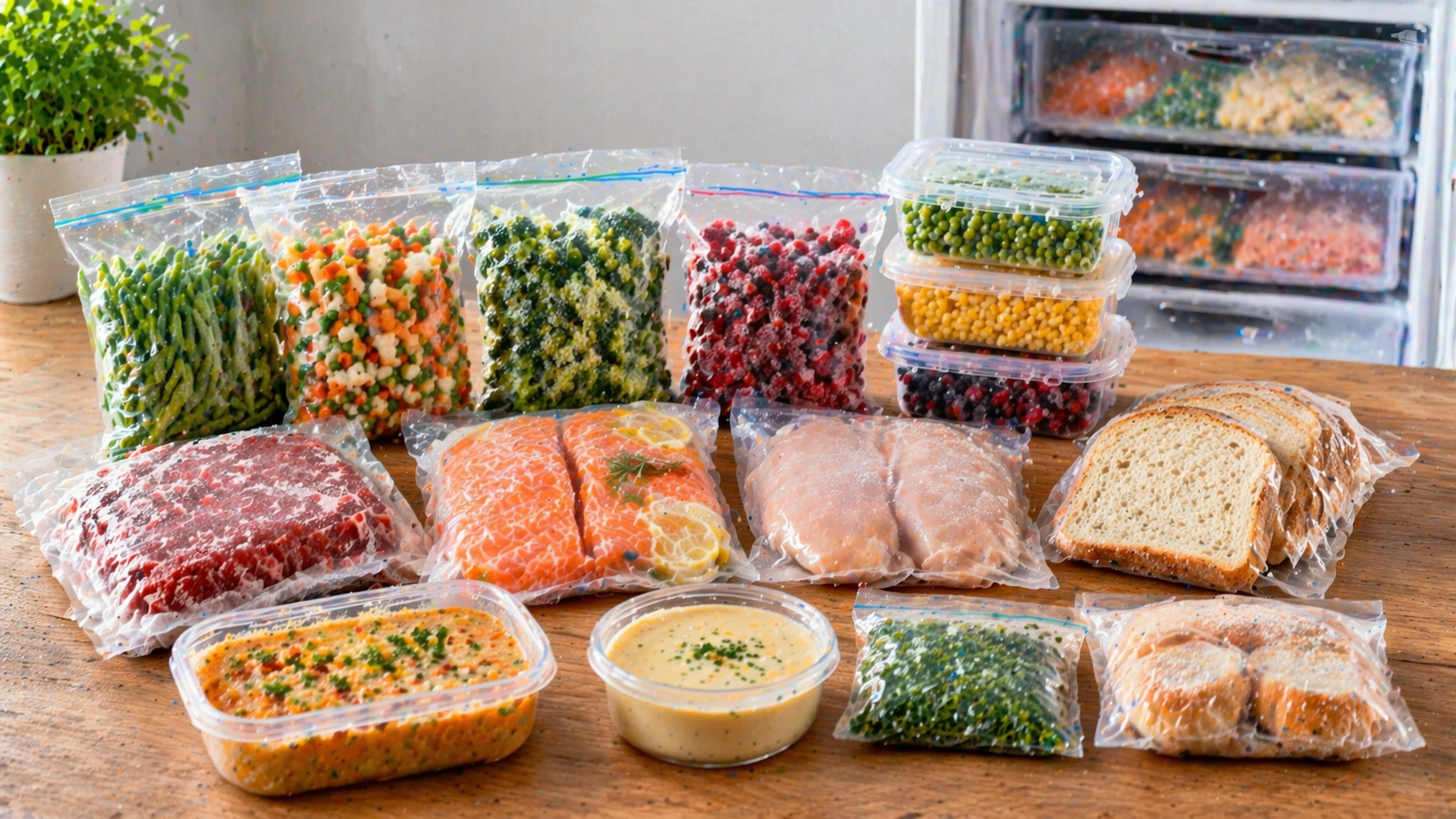 Lebensmittel einfrieren