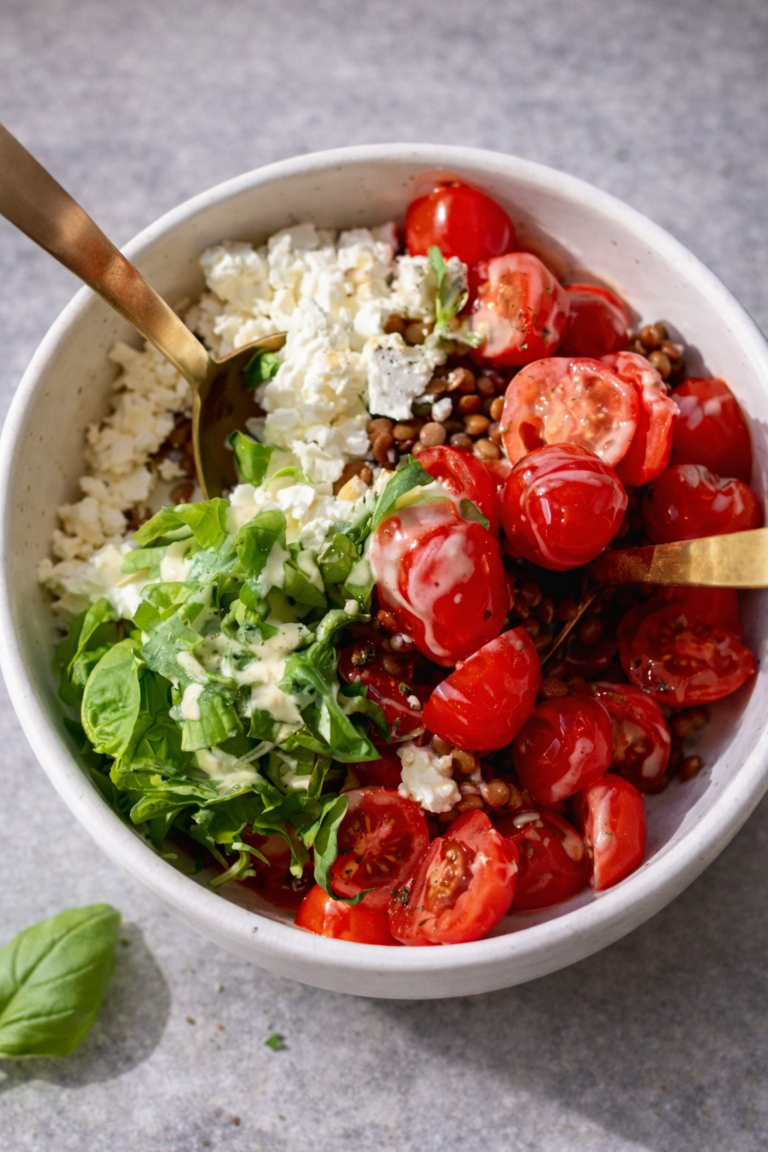 Feta Linsen Salat