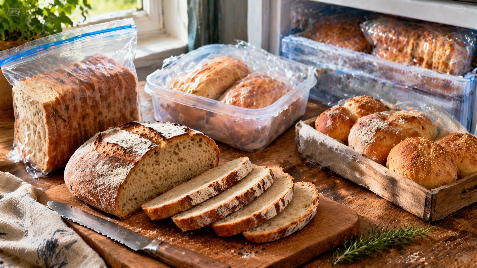 Brot einfrieren: So bleibt es frisch & schmeckt wie am ersten Tag